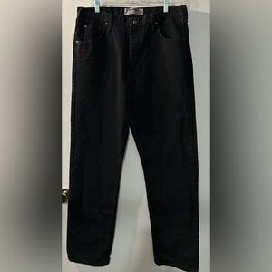 Authentic Wrangler, Black Jeans, Size 36X 34